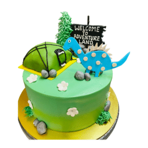 Tracking Theme Adventure Cake