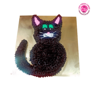 Cat shape cake