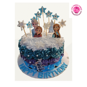 Elsa & Anna Cake