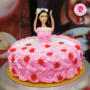 Beauty Barbie Doll Cake