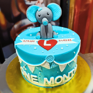 One Month Baby Cake