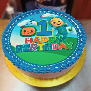 Coca melon Photo Cake