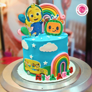 Cocomelon Cartoon Cake