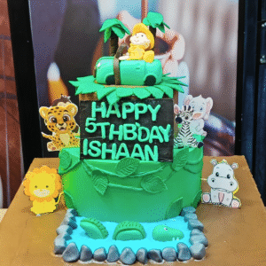 Car Boy With Jungle Theme