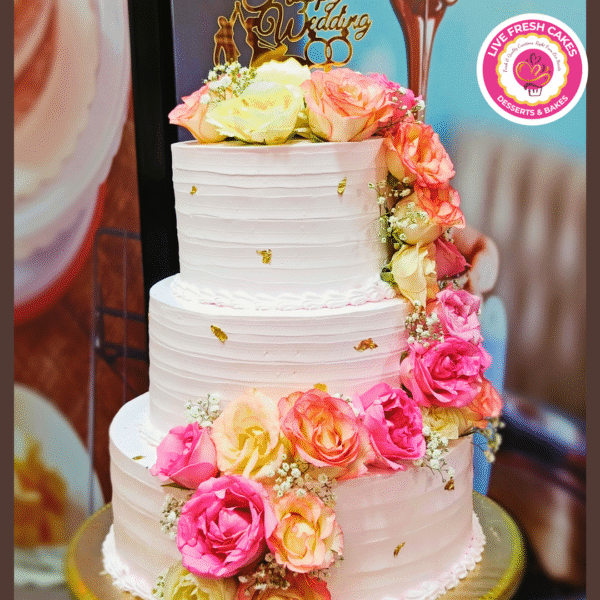 Rosy Promise Cake